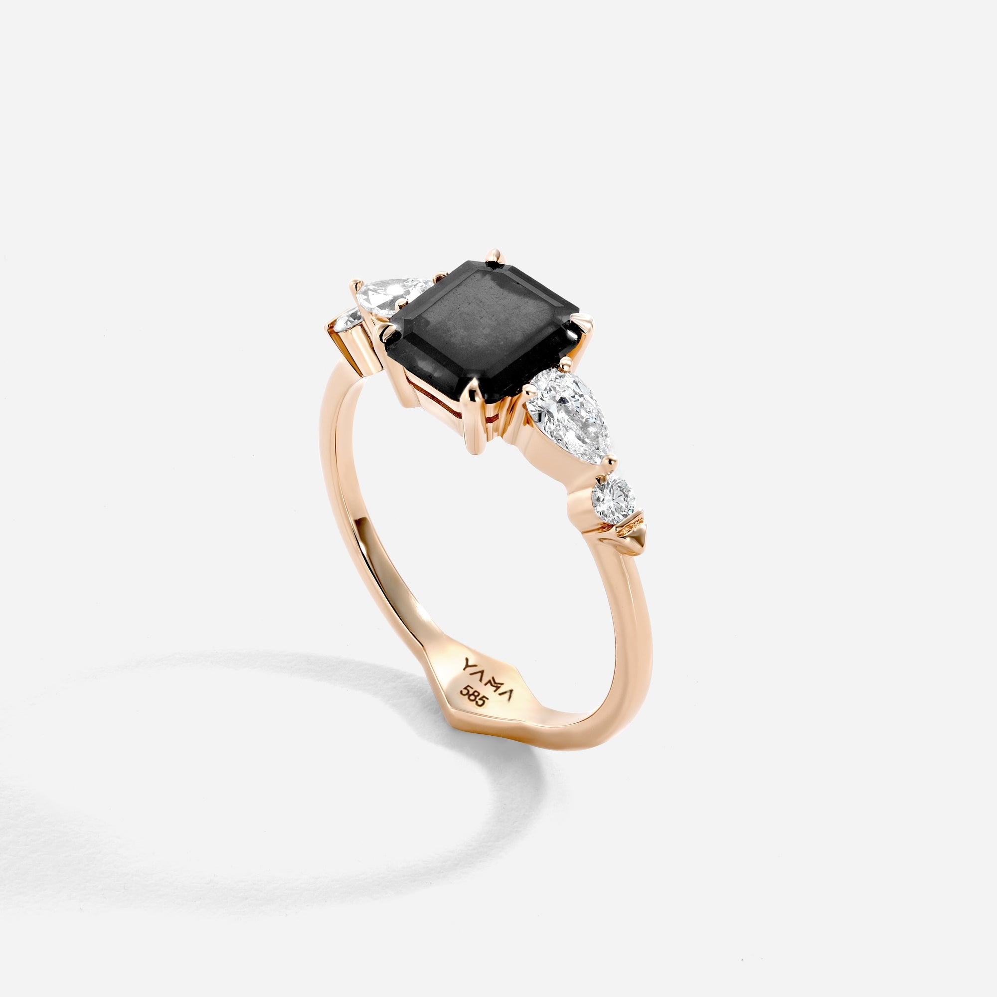 Emerald & Pear | Black Diamond