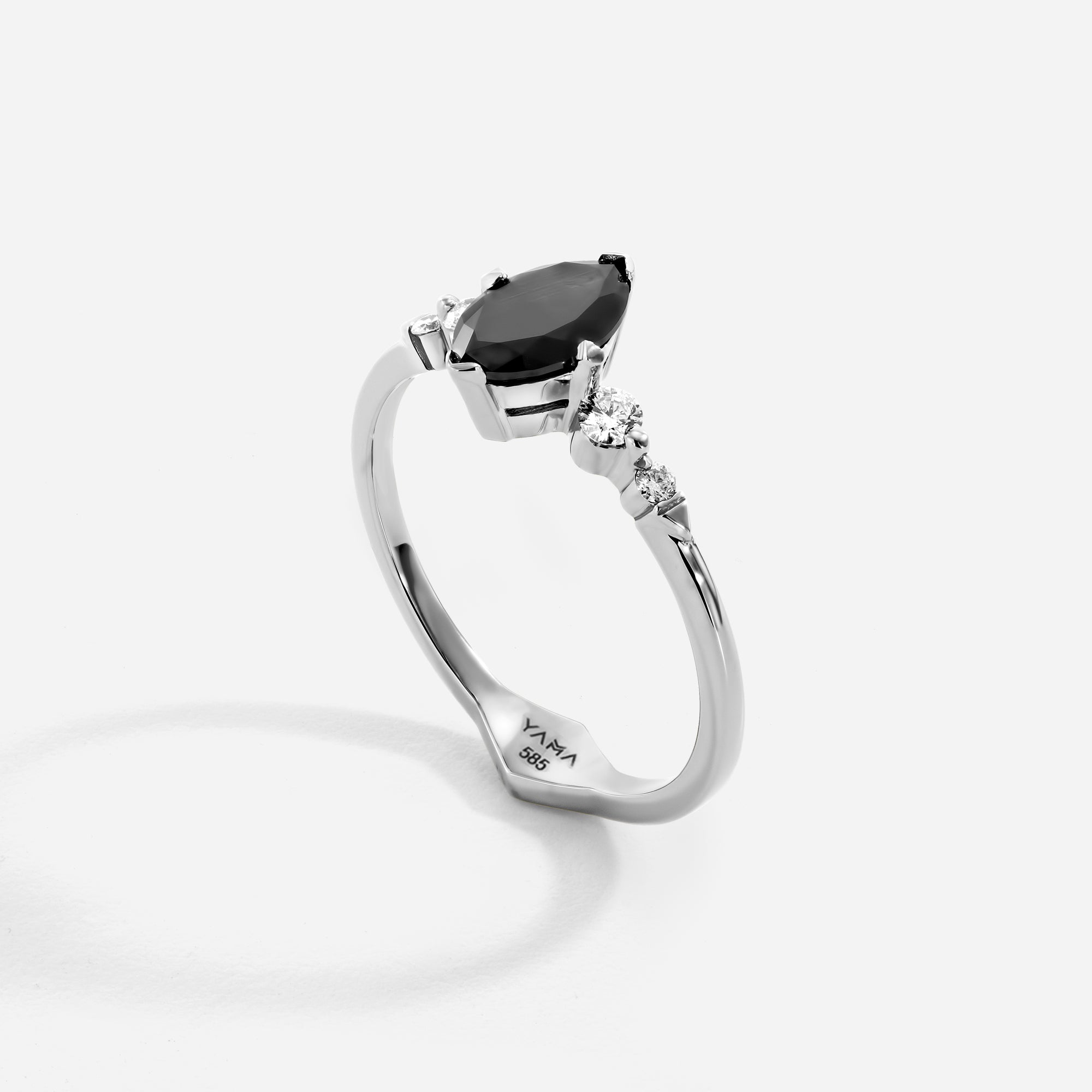 Marquise & Rounds | Black Diamond