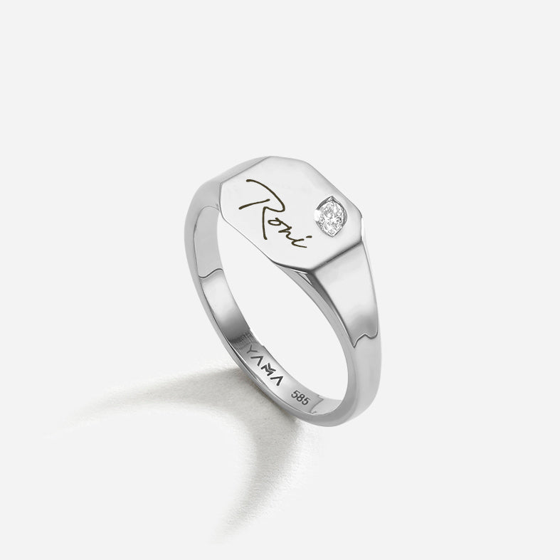 Octagon | Signet Ring