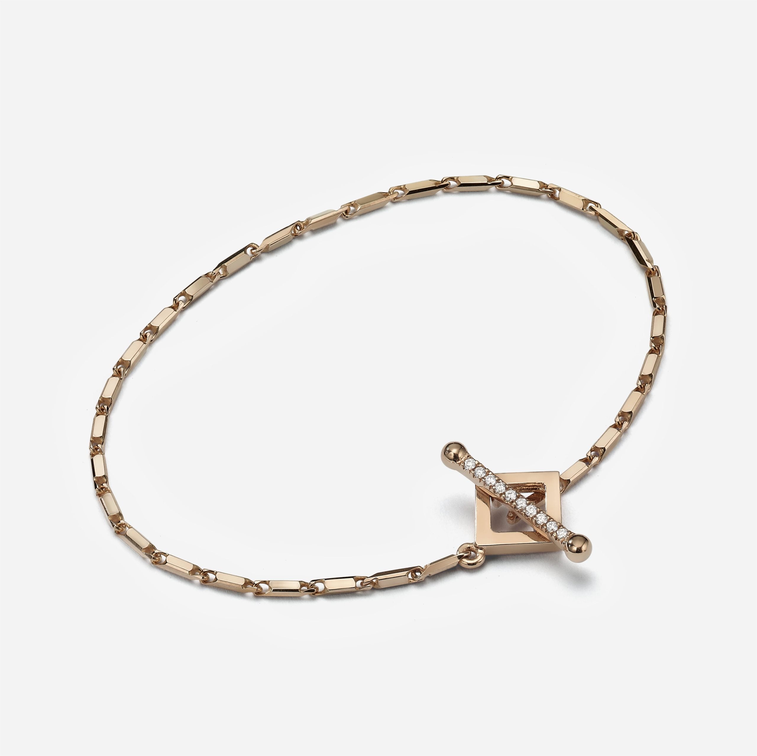 Square Lock Bracelet