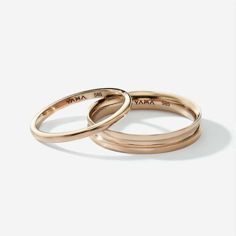 Lines | His & Hers Wedding bands