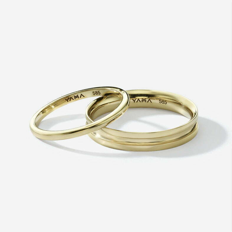 Lines | His & Hers Wedding bands