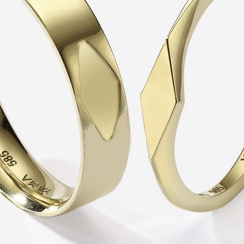 Jagger | His & Hers Wedding bands