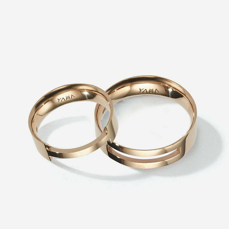 Interaction | His & Hers Wedding bands