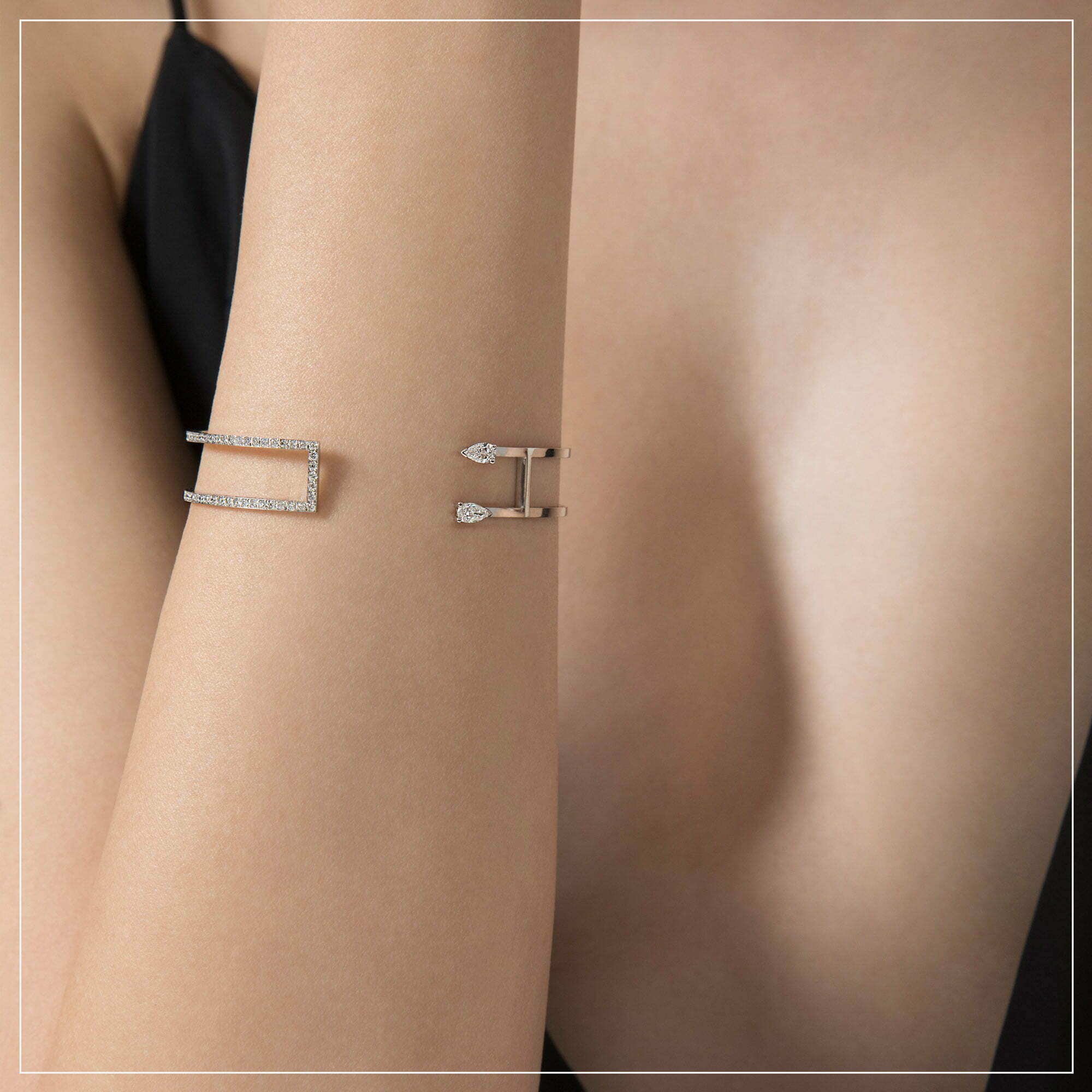 Loop | Diamond Cuff