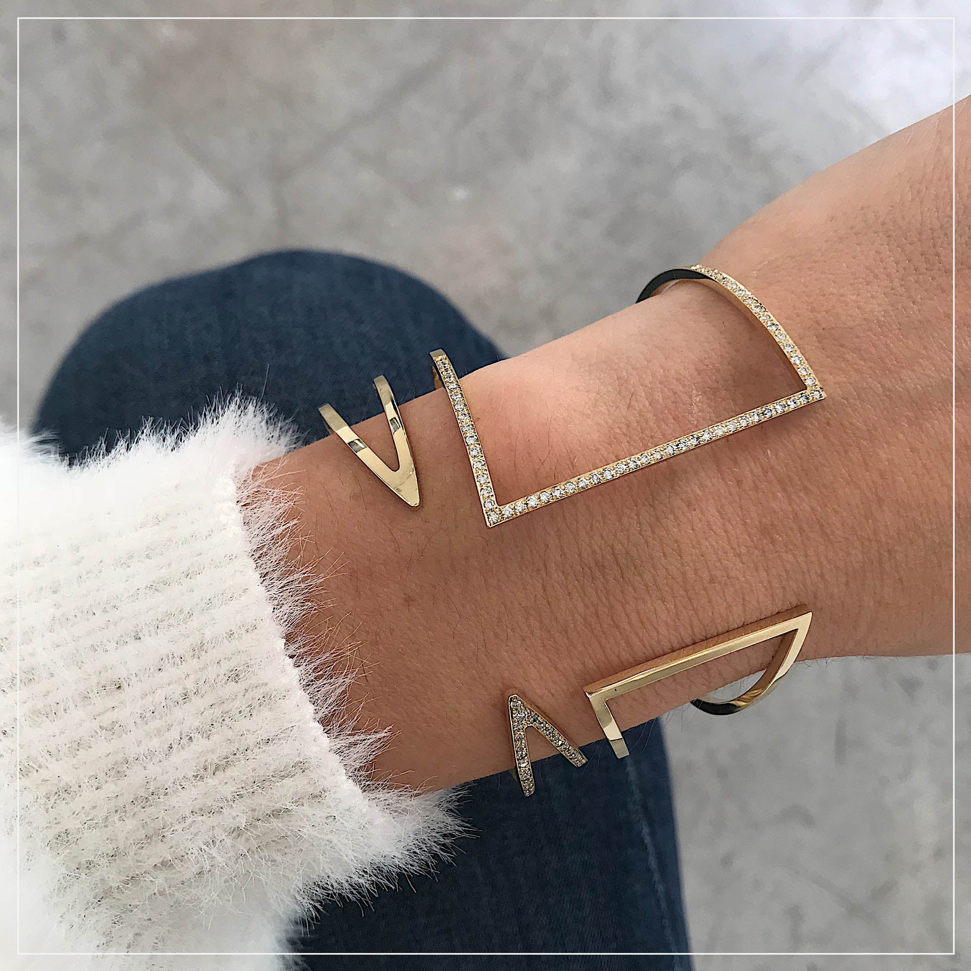 Equilibrium | Pavé Cuff