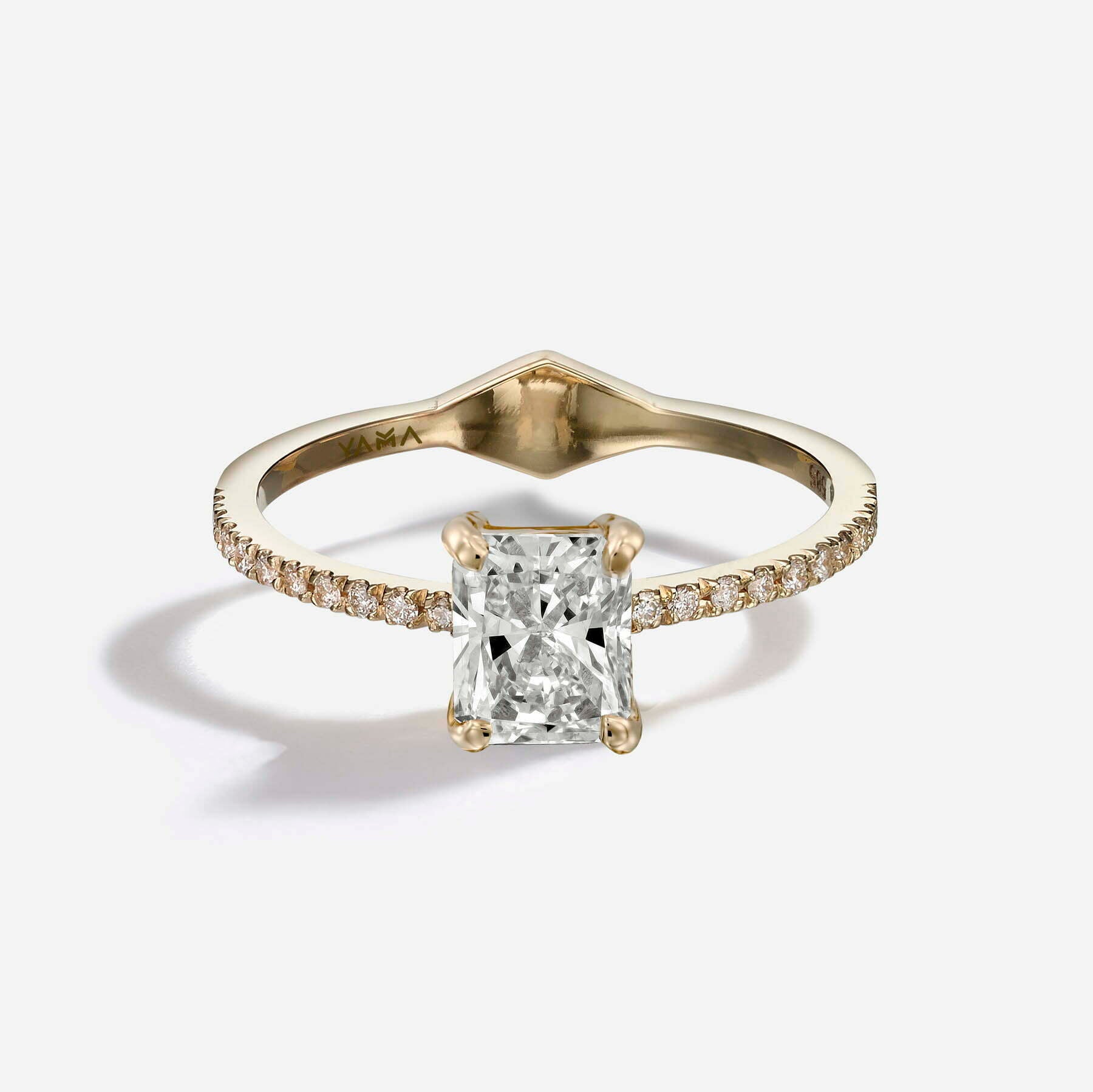 The Solitaire | Radiant Pavé