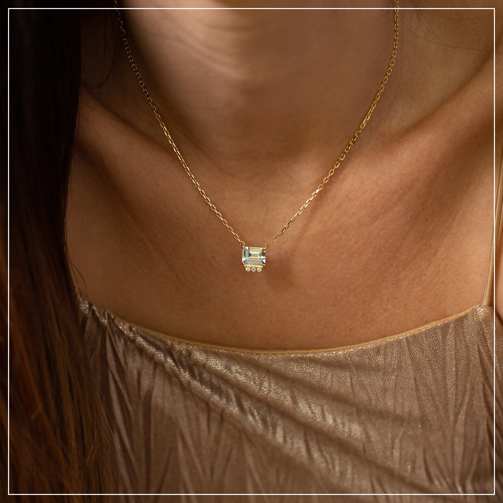 Dipping in Diamonds | Aquamarine