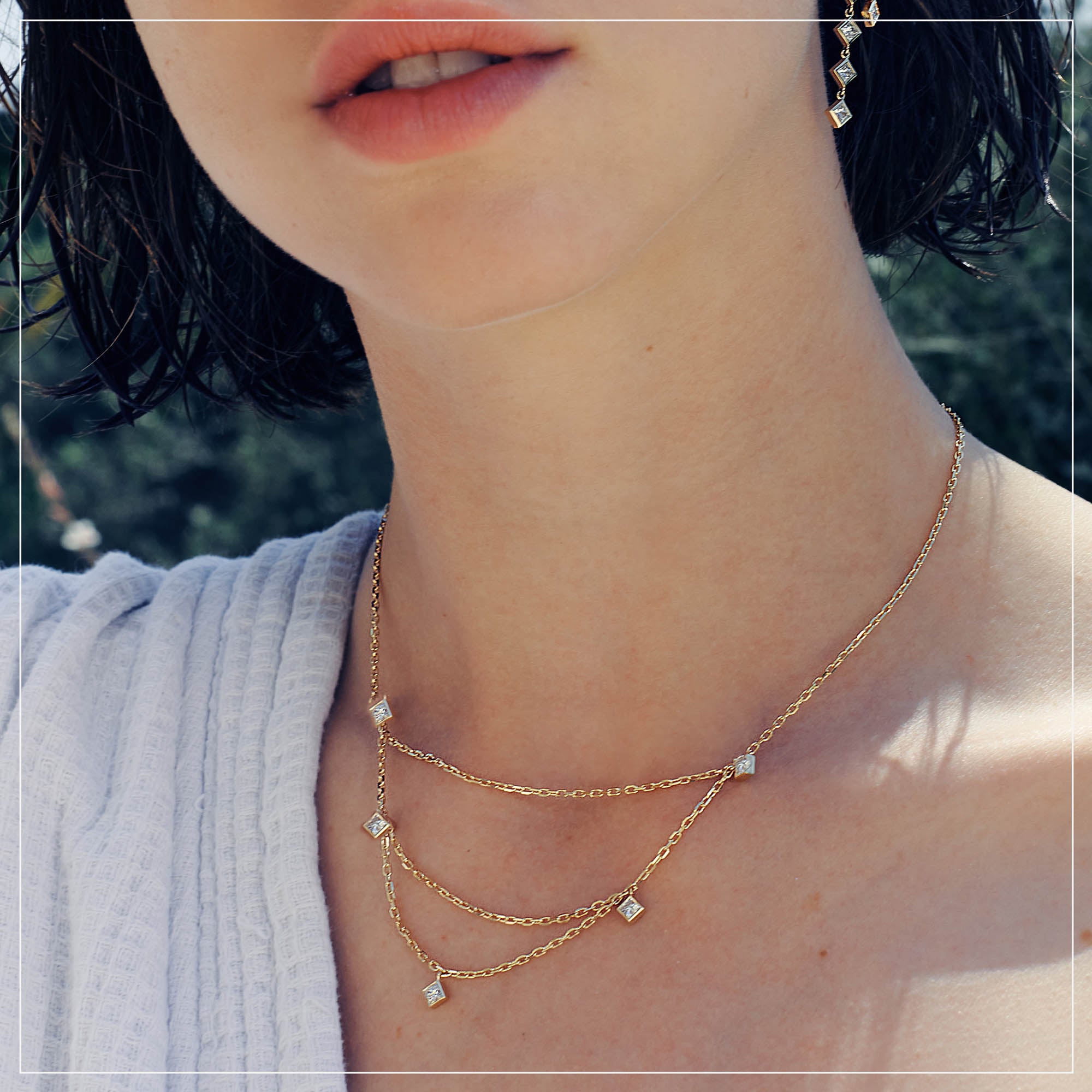 Princesses | Multi-Chain Necklace